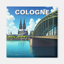 Köln Deutschland Reise Magnet