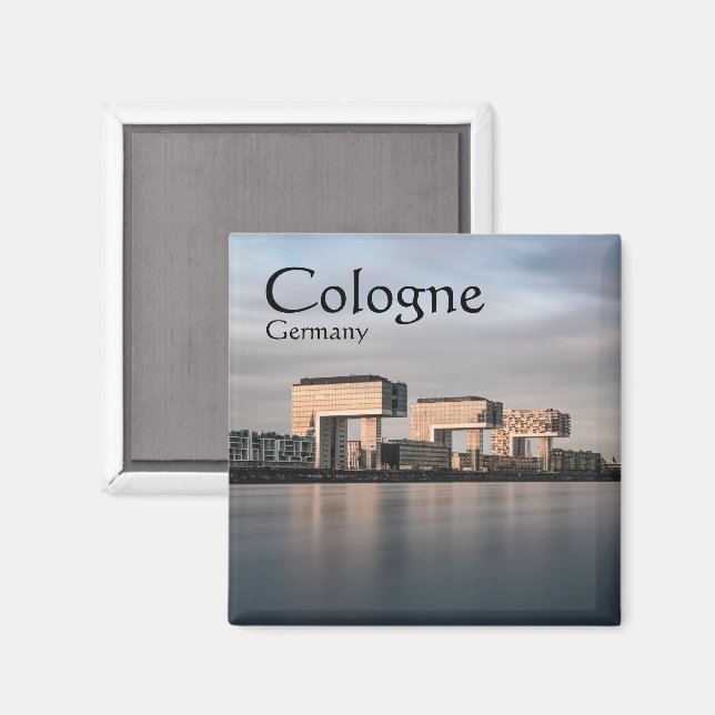 Köln Deutschland Souvenir Magnet (Vorderseite/Rückseite)