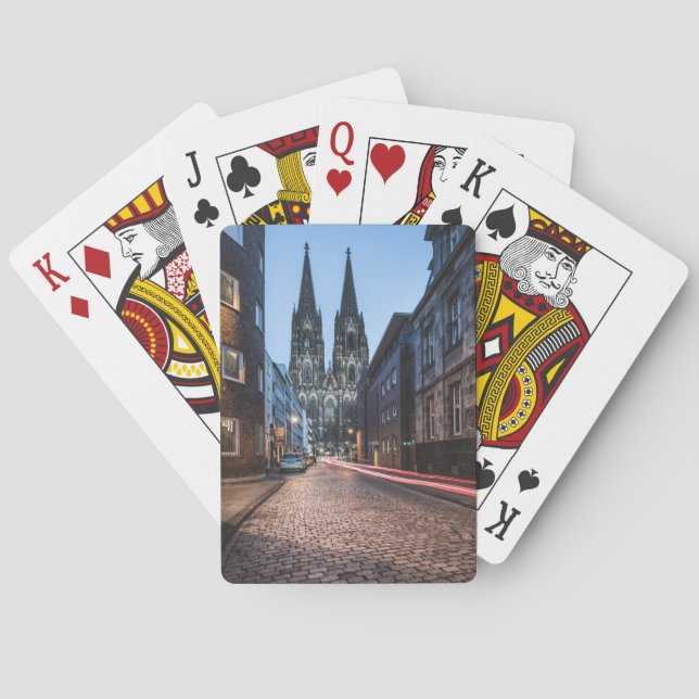 Köln Deutschland Spielkarten (Rückseite)