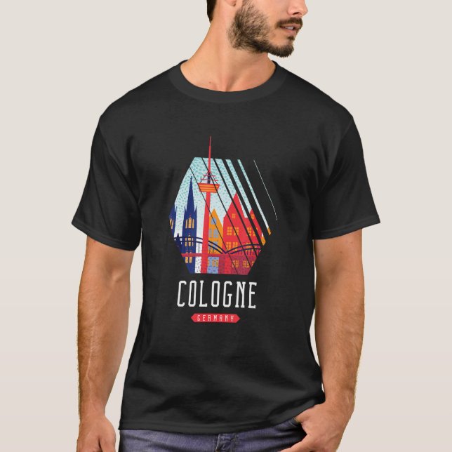 Köln Deutschland T-Shirt (Vorderseite)