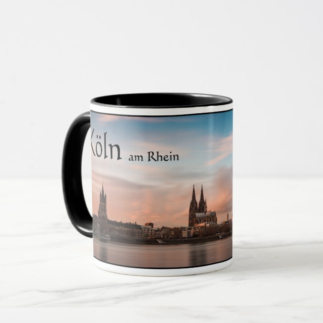 Köln Deutschland Tasse (Vorderseite Links)