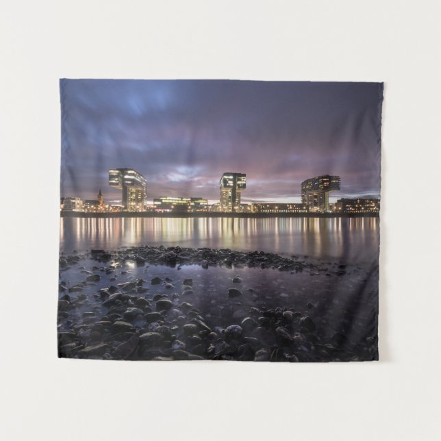 Köln Deutschland Wandteppich (Vorderseite (Horizontal))