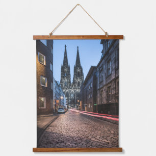 Köln Deutschland Wandteppich Mit Holzrahmen