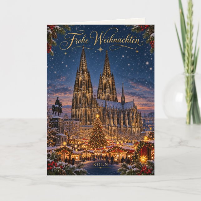 Köln Frohe Weihnachten (Vorderseite)