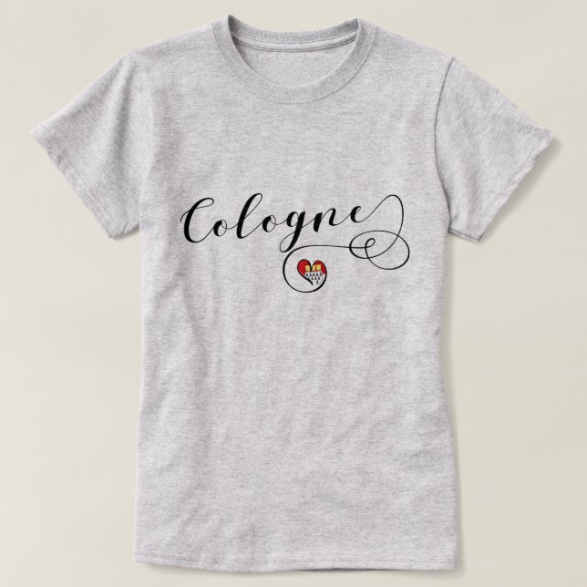 Köln, Köln, Nordrhein-Westfalen T-Shirt (Design vorne)