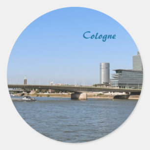 Köln Runder Aufkleber