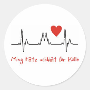 Köln Runder Aufkleber
