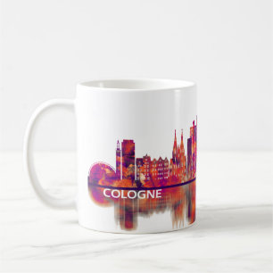 Köln Skyline Kaffeetasse