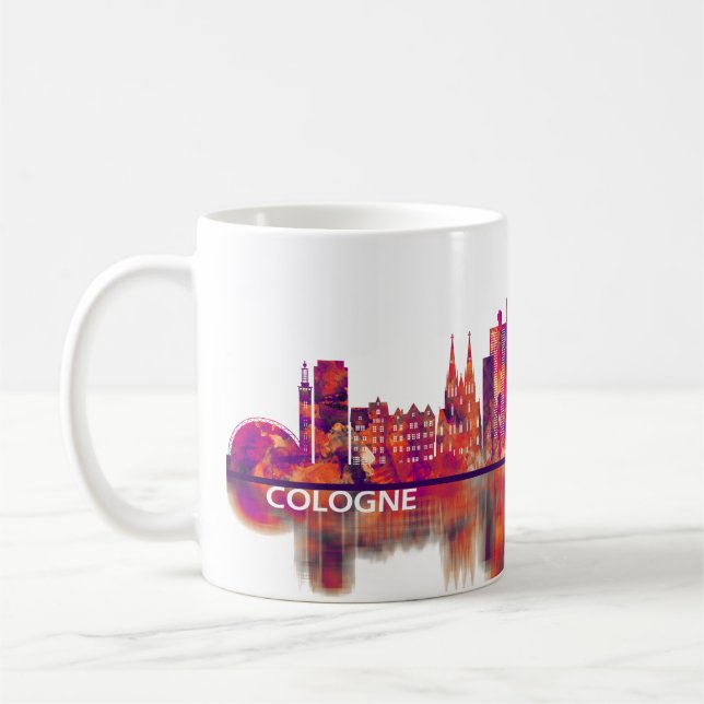 Köln Skyline Kaffeetasse (Links)
