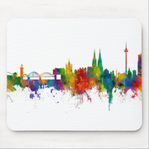 Köln Skyline Mousepad