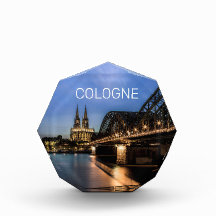 Köln Stadtbild Deutschland Dom Night Souvenir