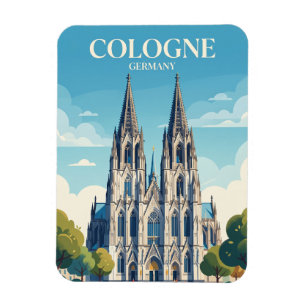 Kölner Dom Deutschland Magnet