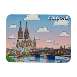 Kölner Dom Deutschland Reise Magnet