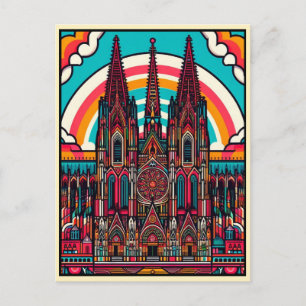 Kölner Dom, Köln Deutschland Urlaub Postkarte
