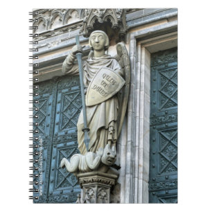 Kölner Dom Statue Notizblock