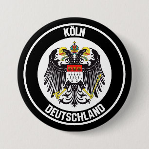 Kölner RundEmblem Button