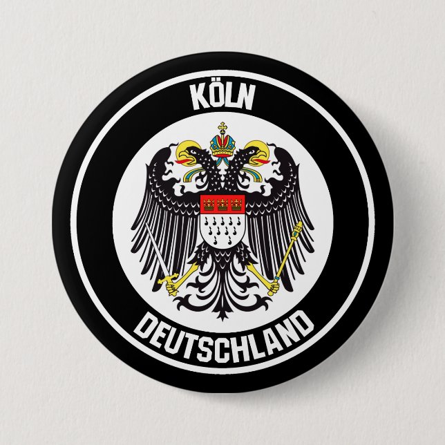 Kölner RundEmblem Button (Vorderseite)