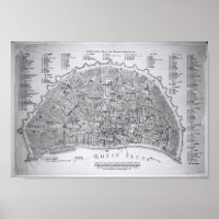 Kölner Stadtplan 1752 - Johann Valentin Reinhardt