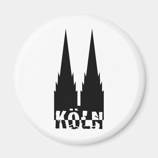 Kölner Symbol Magnet (Vorne)