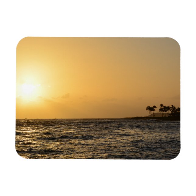 Koloa Sunset Magnet (Horizontal)