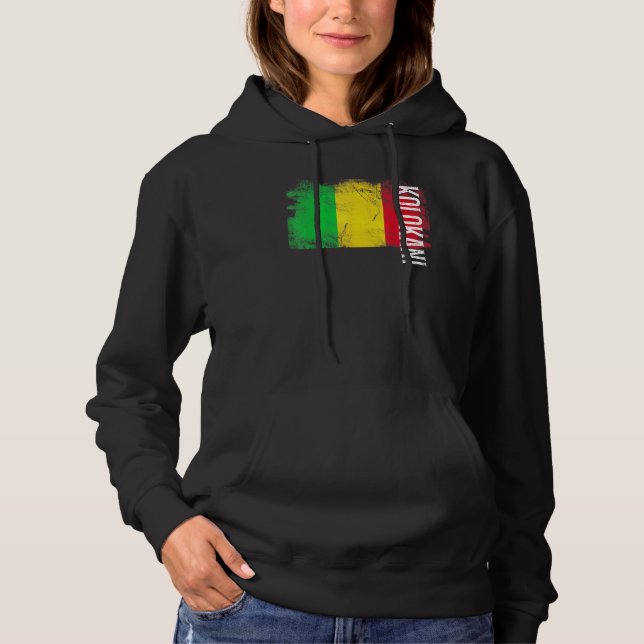 Kolokani Mali Flagge für Männer Männer Frauen Kind Hoodie (Vorderseite)