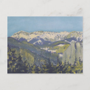 Koloman Moser - Landschaft im Semmering Postkarte