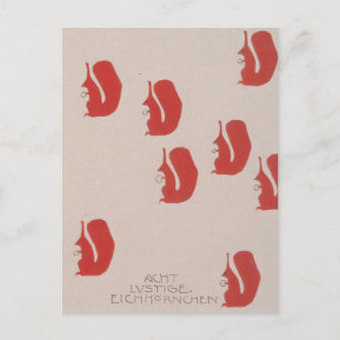 Koloman Moser-Picture Buch für die Nichte von Dith Postkarte
