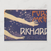 Koloman Moser-Poster von Prinz Richard Metternich