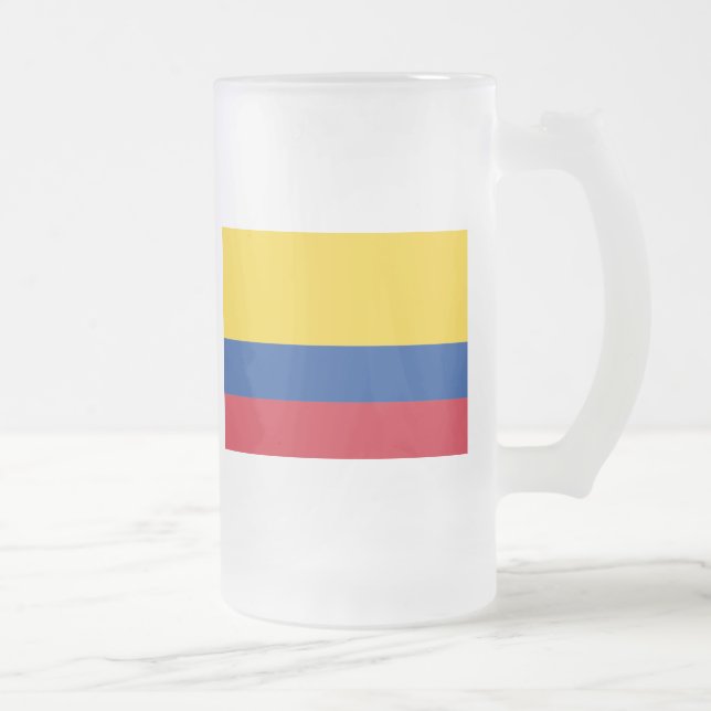 Kolombie Mattglas Bierglas (Rechts)