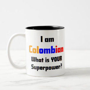 kolombisch zweifarbige tasse
