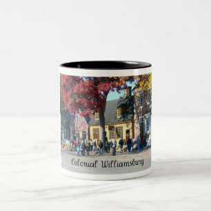 Kolonial Williamsburg Zweifarbige Tasse