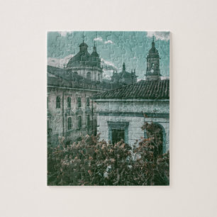 Kolonialarchitektur im historischen Zentrum von Bo