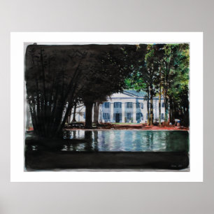 Kolonialhaus Print, Poster Paper (Matte)