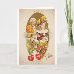 KolonialValentinstag-Gruß-Karte Feiertagskarte