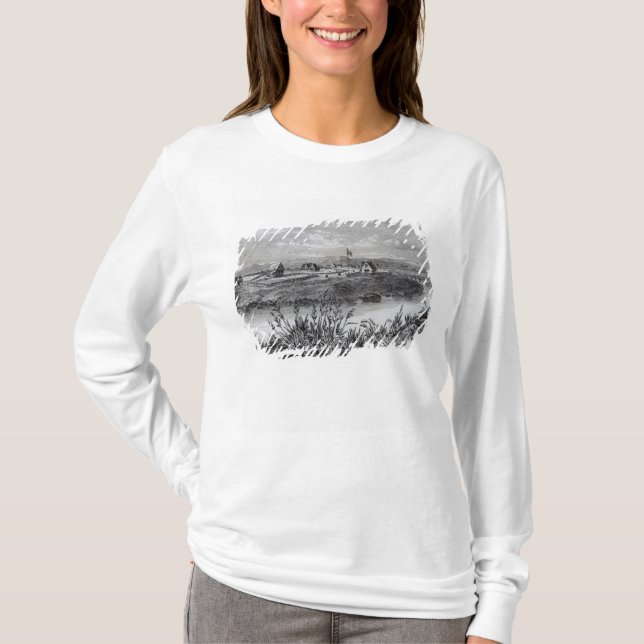 Kolonie Christchurchs, Canterbury, Neuseeland T-Shirt (Vorderseite)