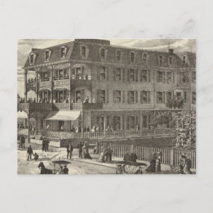 Kolonnade House, Atlantic City Postkarte