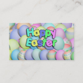 Kolored Ostereier - Happy Oaster Visitenkarte