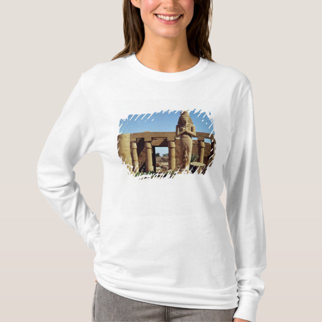 Koloss von Ramesses II: stehende Statue von T-Shirt (Vorderseite)
