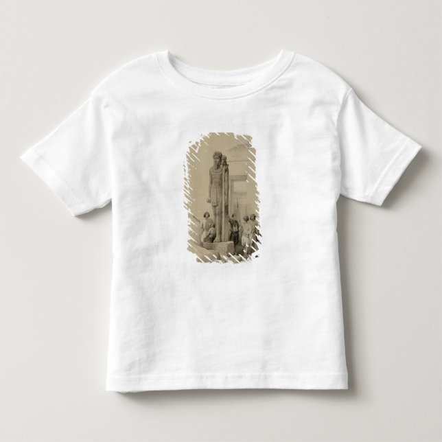 Koloss vor dem Tempel von Wady Sabona Kleinkind T-shirt (Vorderseite)