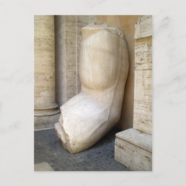 Kolossal Limb Postkarte (Vorderseite)