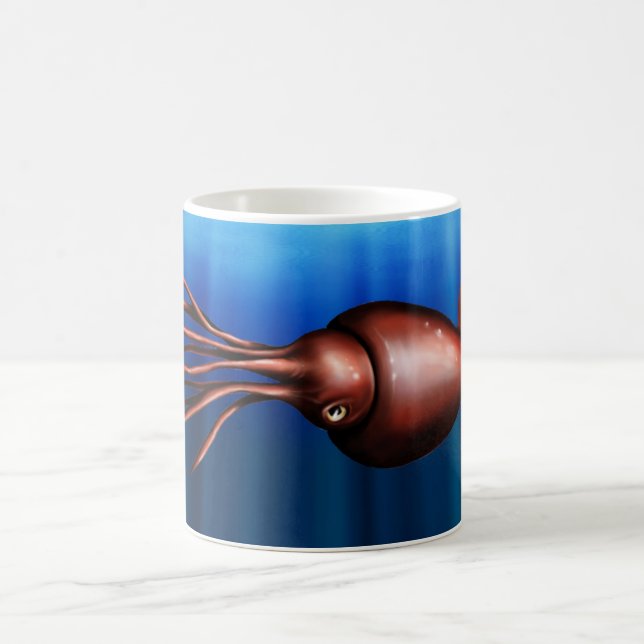 Kolossale Tintenfisch-Tasse Kaffeetasse (Mittel)