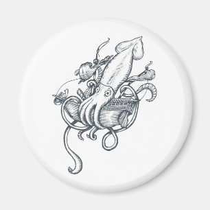 Kolossaler Tintenfisch-Magnet Magnet
