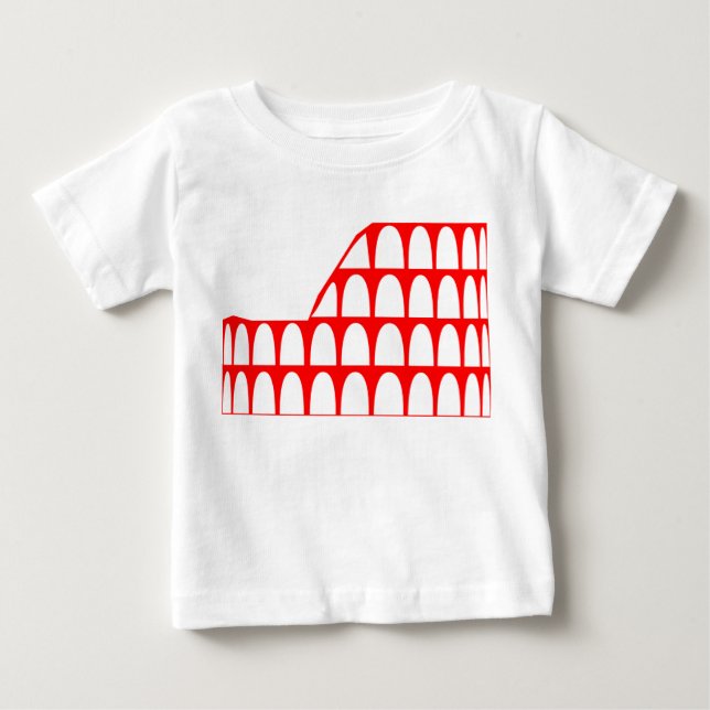 Kolosseum Baby T-shirt (Vorderseite)