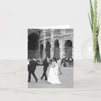 Kolosseum-Braut Karte