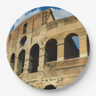 Kolosseum in Rom, Italien Pappteller