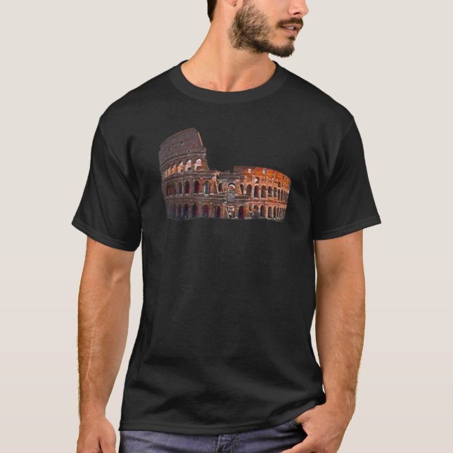 Kolosseum in Rom T-Shirt (Vorderseite)