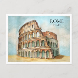 Kolosseum Italien Postkarte - Ikonische Sehenswürd