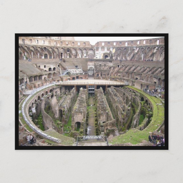 Kolosseum Postkarte (Vorderseite)