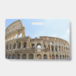 Kolosseum Postkarte Ausweis