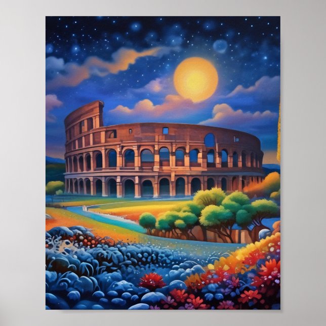 Kolosseum Print, Value Poster Paper (Matte) (Vorne)